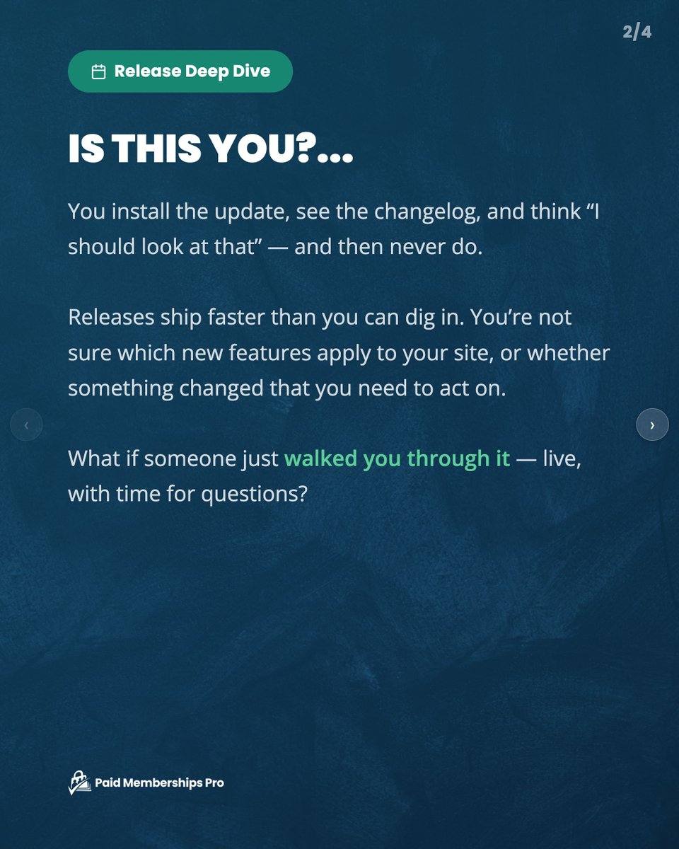 Nugget @ PMPro tweet media