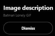 isendcoinshigh's tweet photo. The GIF is called Lonely Batman you can check on when you click "GIF" https://t.co/xbWGUpZRbl