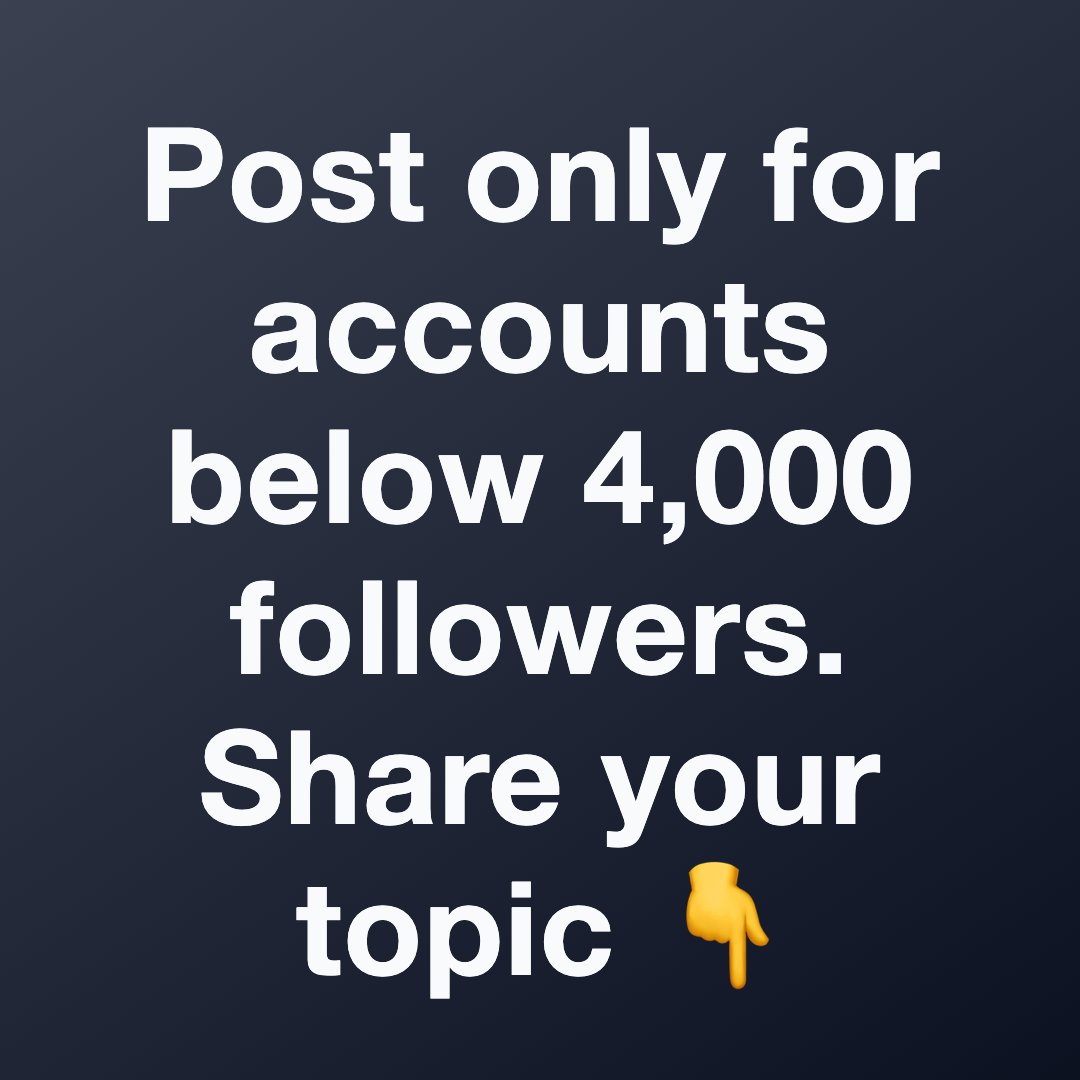 Jack48u's tweet photo. Creator growth roll call | under 4k followers: tell us your account topic. I boost consistent creators. https://t.co/L8zjDd0sfk