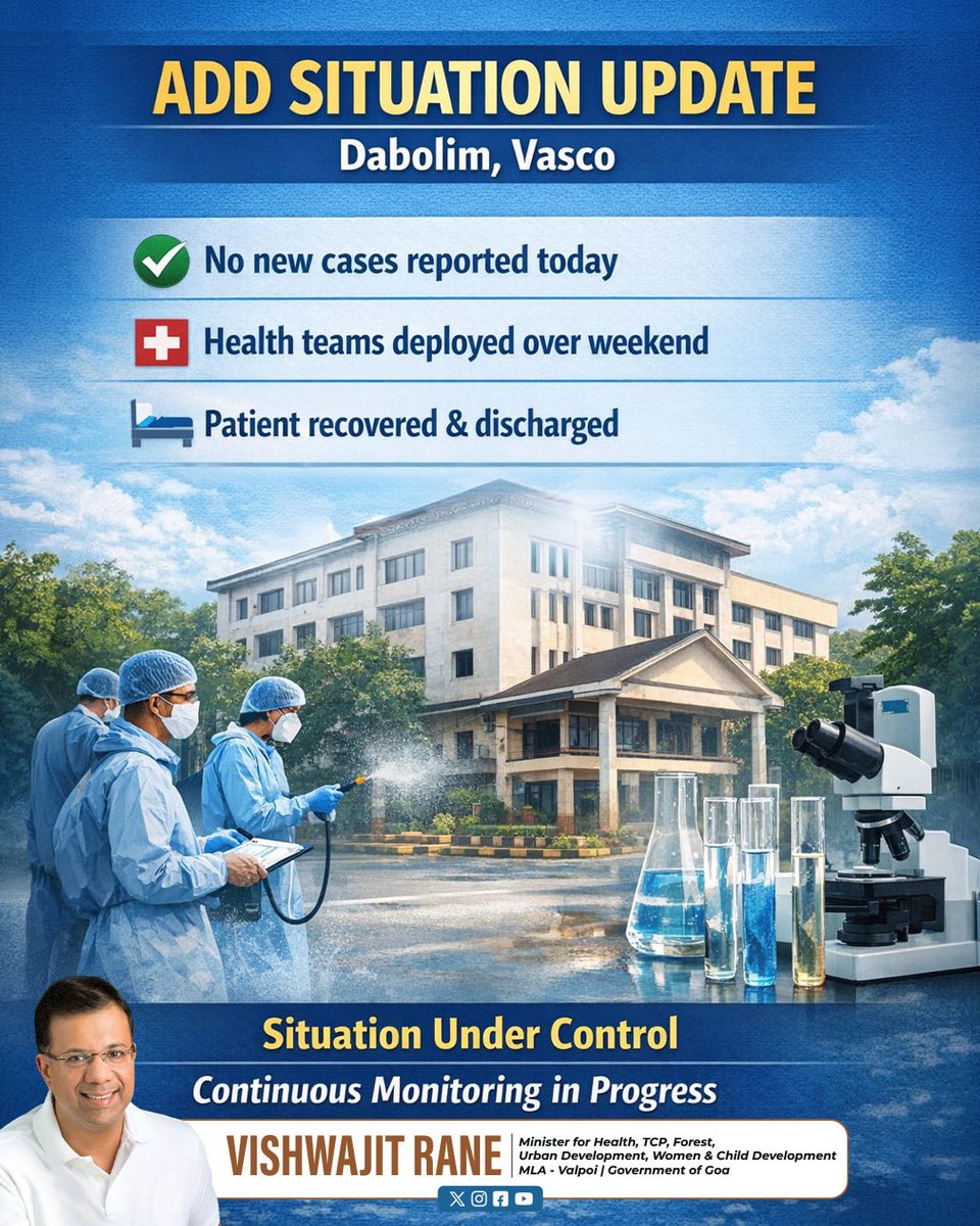 Vishwajit Rane tweet media