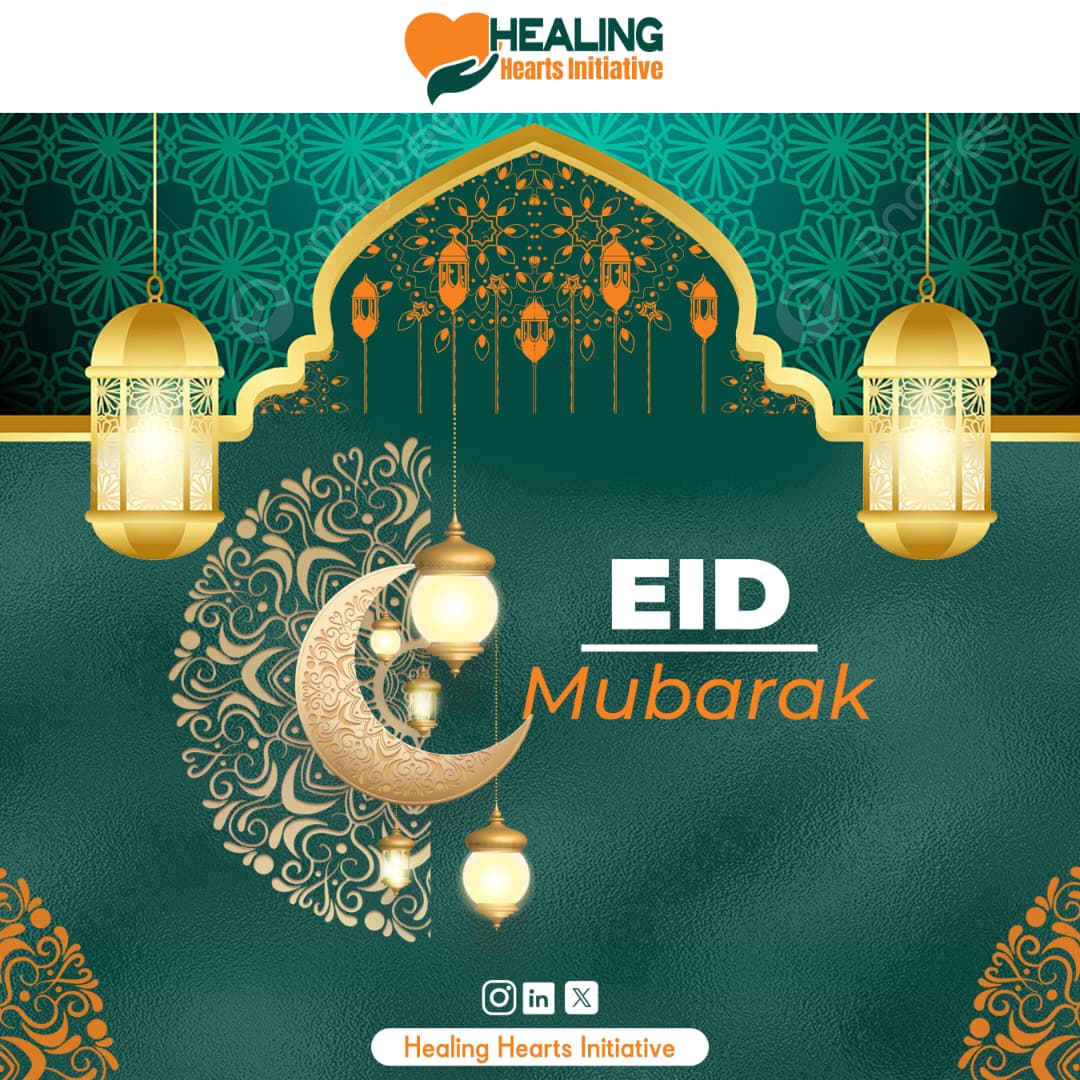 Eid Mubarak 🌙
On behalf of Healing Hearts Initiative, we wish all Muslims peace, joy, and renewed strength.
May this day inspire unity, compassion, and shared humanity across our communities.
#EidMubarak #Unity #HHI
