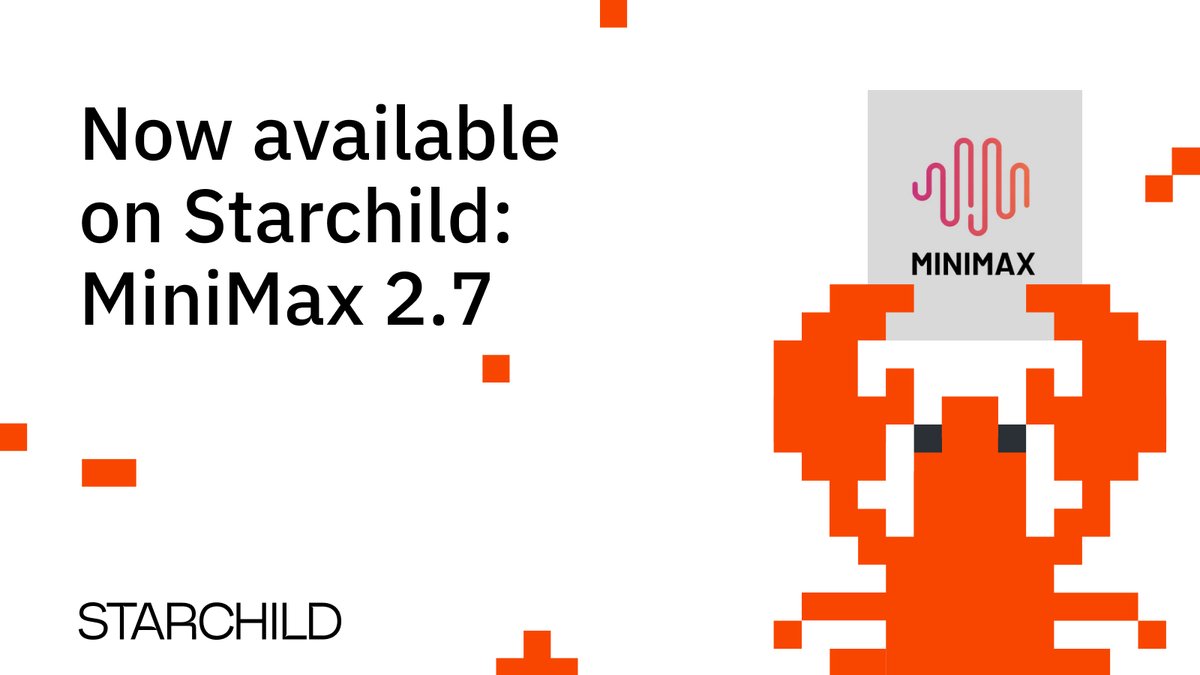 StarchildOnX's tweet image. Version 2.1.1 shipped!
Your personal agent just got smarter about itself

🔸Minimax 2.7: new model added
🔸/doctor: diagnose and inspect your agent's machine
🔸Notification controls: silence or block based on conditions you set
🔸Self-learning fixes: better versioning