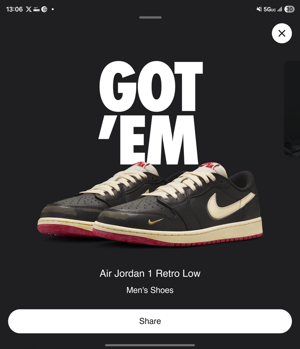 bojackr1's tweet photo. @nicekicks Yes sir?! https://t.co/4XQdt6tS47