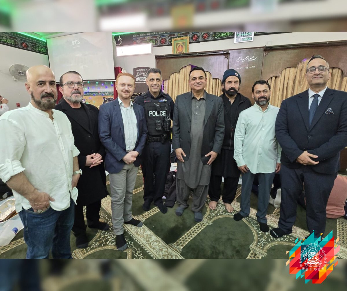 CalgaryPolice's tweet photo. We are thankful for the opportunity to attend several community events across the city this Ramadan season. As families & friends come together to mark the end of Ramadan, we are wishing a joyful & peaceful Eid al-Fitr to everyone who celebrates. 

May this day bring you happiness, connection & renewed hope.