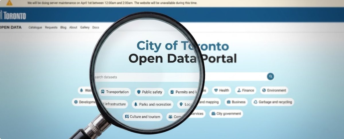 Open Data - Toronto tweet media