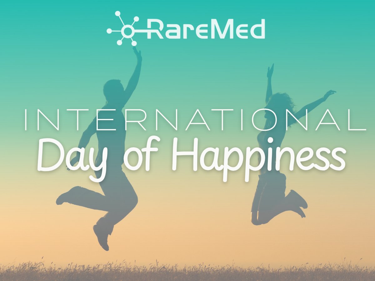 Rare_Med's tweet photo. Happy International Day of Happiness!
Team RareMed is using today as an opportunity to spread happiness on our internal social media, by sharing happy thoughts and pictures.
We urge you to take a moment to spread some love and cheer to someone in your community today! #Happiness https://t.co/BaCqXDbOja