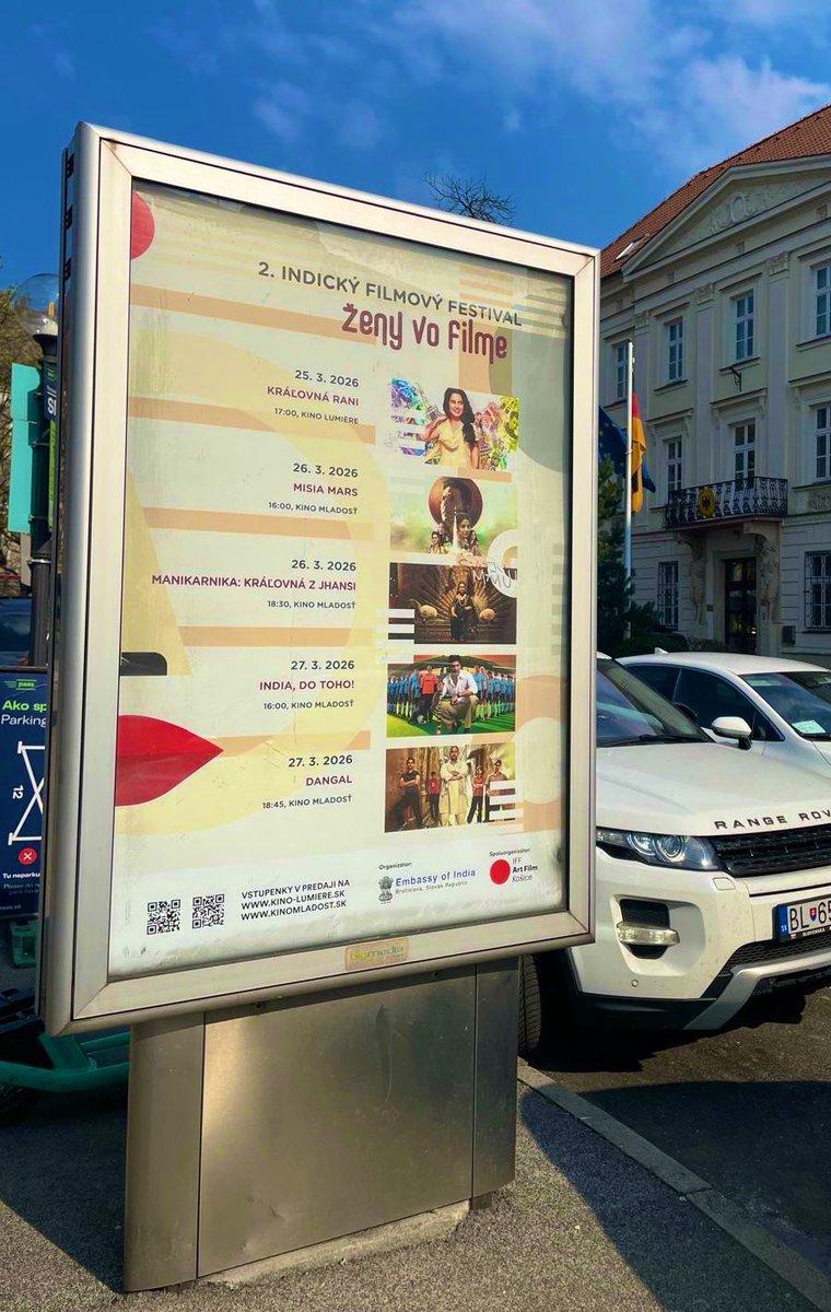 India in Slovakia tweet media