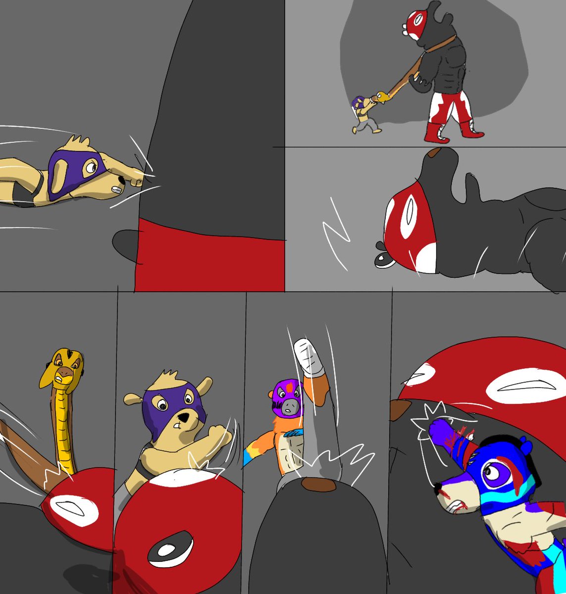 xofudosd617's tweet photo. Little spear 36 KO
#furry #luchalibremexicana #luchalibre #comicfurry #furrydog
#figth https://t.co/a8GlX0DgyM