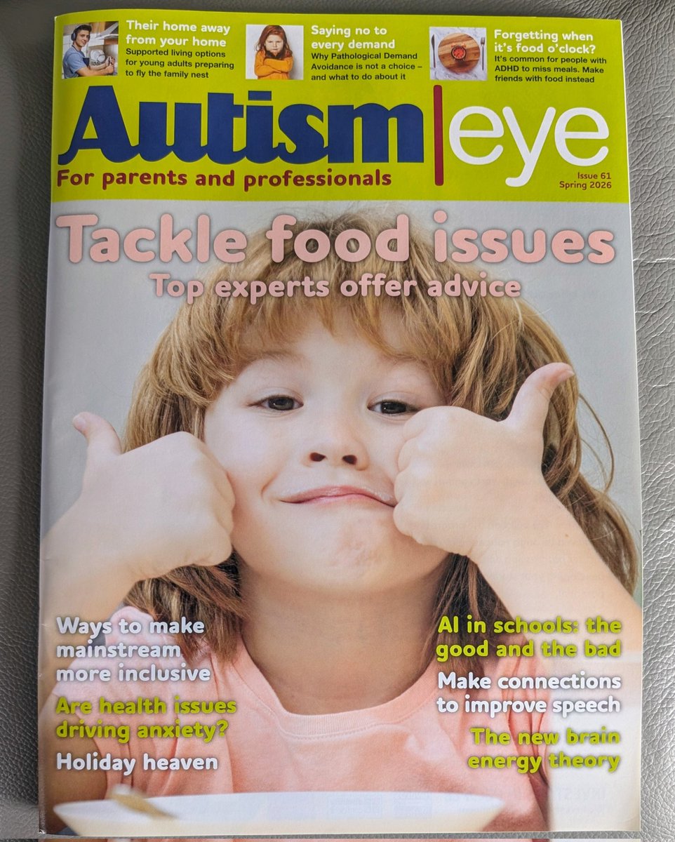 PaulIsaacs22's tweet photo. Thanks very much to Hannah Otoo , Autism Eye Magazine & Mark Hayes FRSA for including my experiences of school and Paul Isaacs Consultancy Ltd in this edition.
Paul Isaacs 2026
#autismeye #autism #education #paulisaacsconsultancyltd https://t.co/ec7TOqWuCa