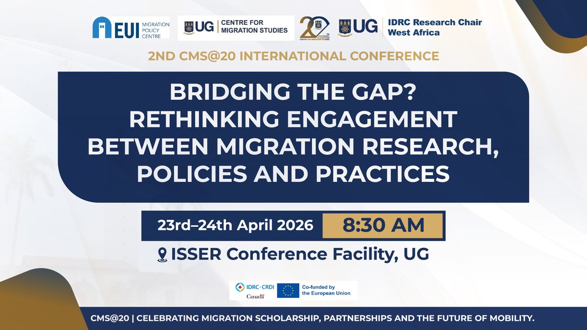 Centre for Migration Studies - UG tweet media