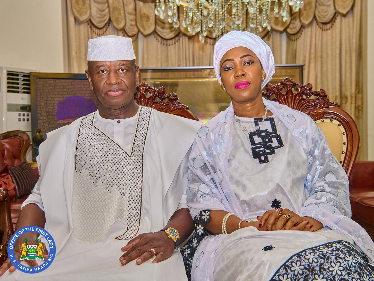 H. E.  Fatima Maada Bio tweet media