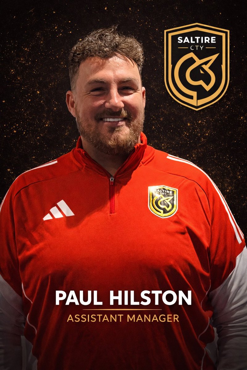 Meet Saltire City - Assistant Manager Paul Hilston

“You don’t often get the chance to build something from day one. That’s what excites me.”

The aim is clear:
A team that’s hard to beat, plays proper football, and gives everything for 90 minutes.
