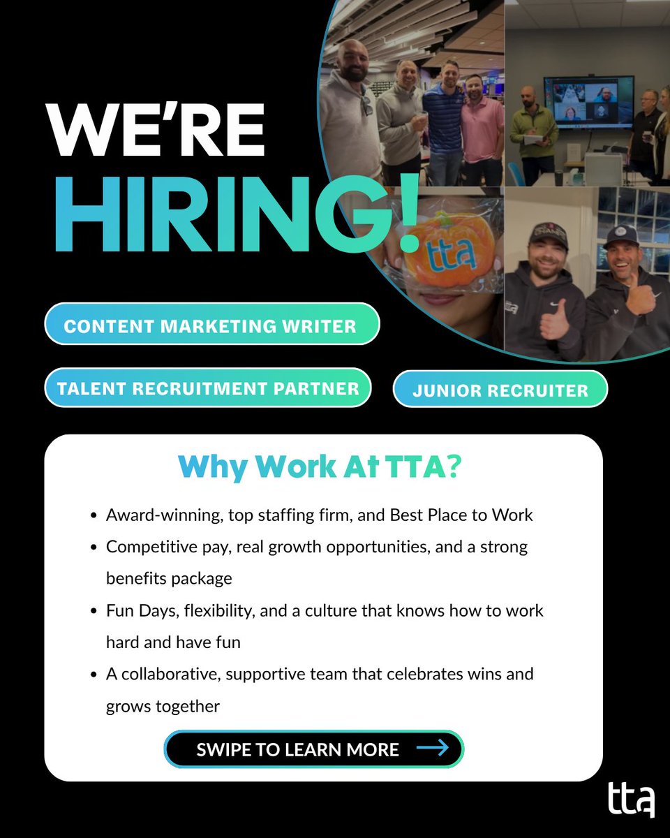 TTA (known as The Training Associates) tweet media