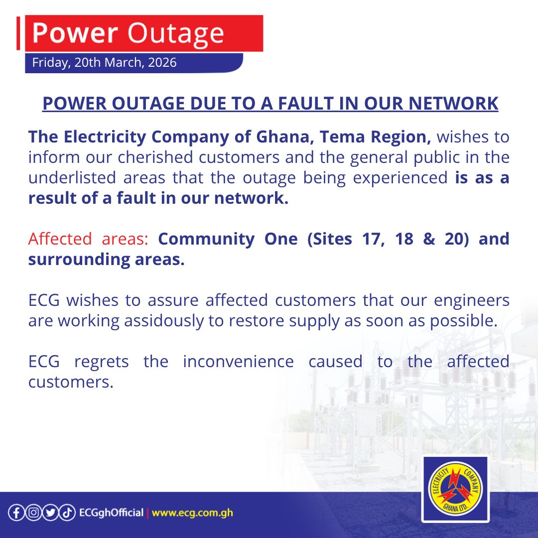 Electricity Company of Ghana Ltd tweet media