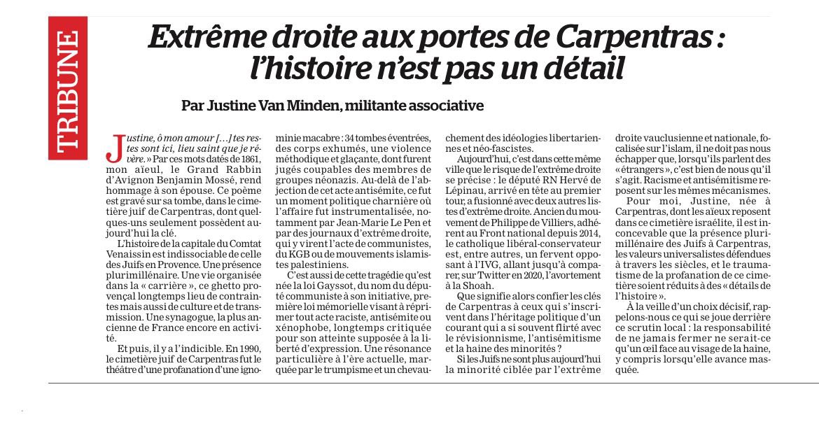 Justine Van Minden tweet media