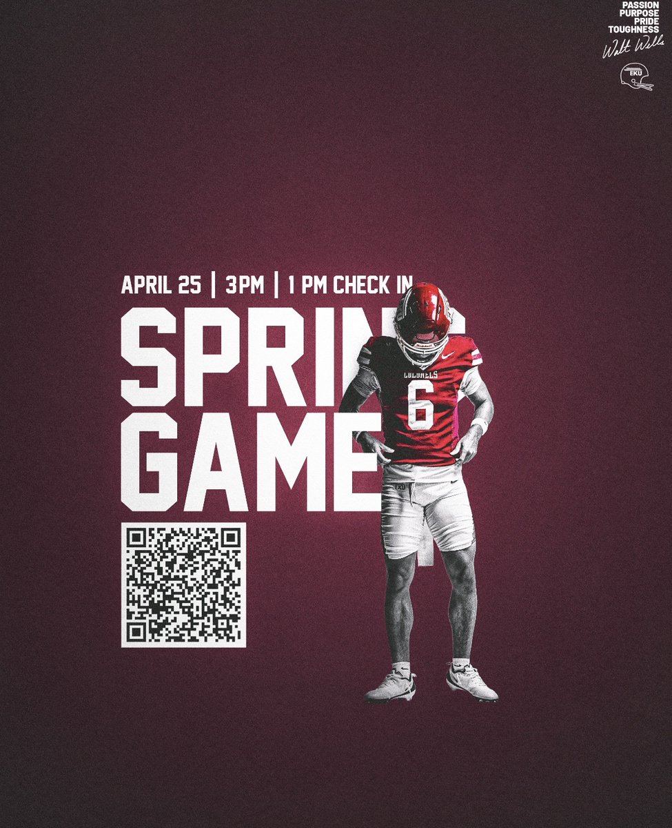 Thank you <a href="/EKUFootball/">EKU Football</a> and <a href="/Coach__Jake/">Jake Johnson</a> for the Spring Game invite!  Looking forward to getting on campus and learning more about your program.