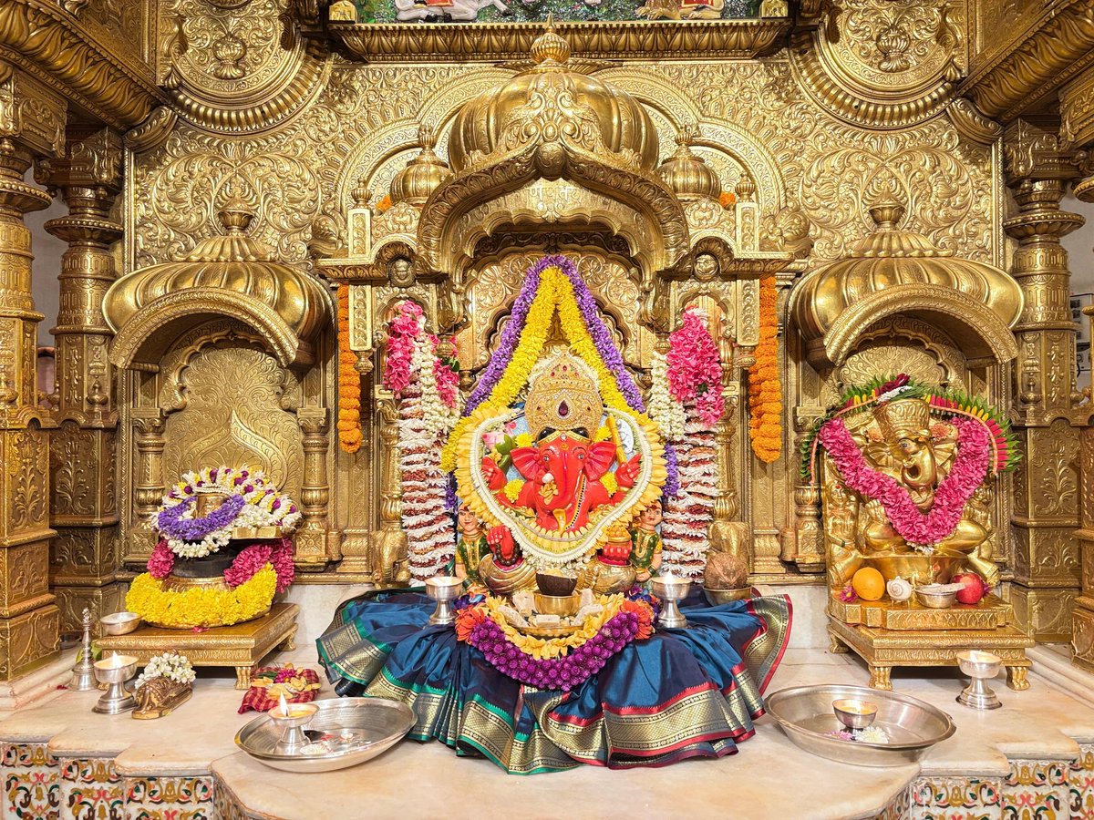 Shri Siddhivinayak Temple tweet media