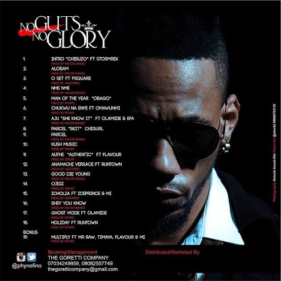 igbohiphopNG's tweet photo. 🚨 12 years ago today, Phyno released his debut album, “No Guts No Glory,” 

It becomes One of the greatest debut rap albums to ever come out of Nigeria 🇳🇬🔥 https://t.co/Gtq41SOfac