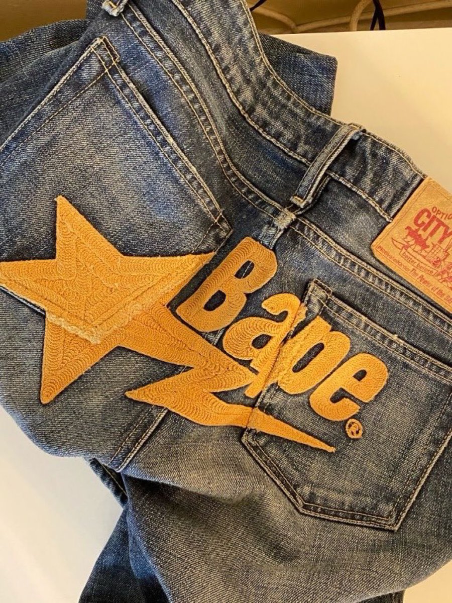 Bape Denim Jeans 👖
