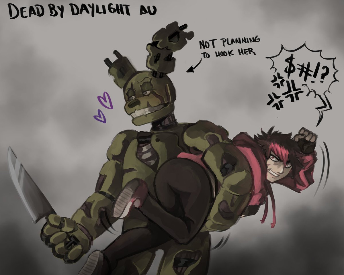 Lammy_Yooki's tweet photo. ocxcanon posting again
except this time is dbd au https://t.co/oUqb8jAFJB