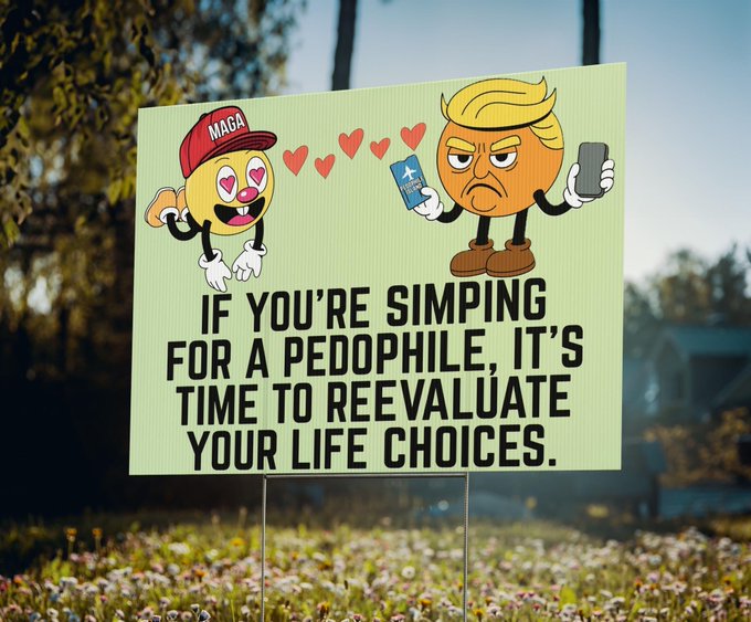 Bud Says Trump is a Rapist and Pedophile tweet media