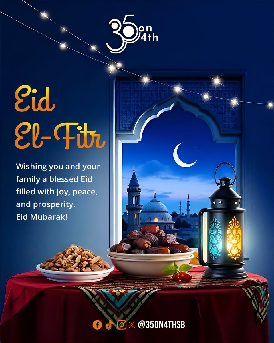 35on4thsb's tweet photo. Eid Mubarak! https://t.co/HyvlTisymR