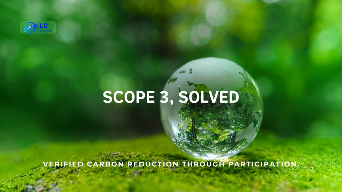 lowcarbon_x's tweet photo. Scope 3 is the hardest part of ESG. 🧩

LowCarbon enables user carbon offset participation, helping brands reduce Scope 3 with verified impact.

Users earn rewards. Brands gain ESG results. 🌍

#Scope3 #ESG #LowCarbon #CarbonOffset https://t.co/Nrkn3UBzXn