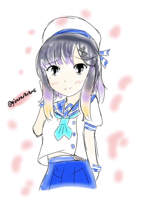 #艦これ版深夜の真剣お絵描き60分一本勝負 #艦これ版真剣お絵描き60分一本勝負_20260320 つしまさん