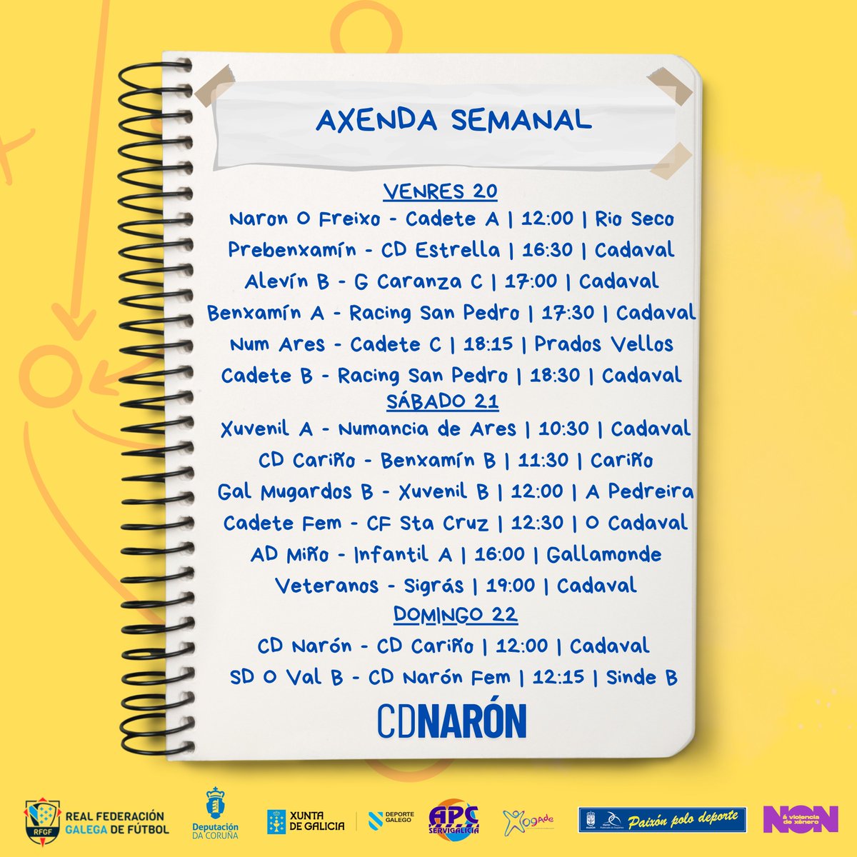 Club Deportivo Naron tweet media