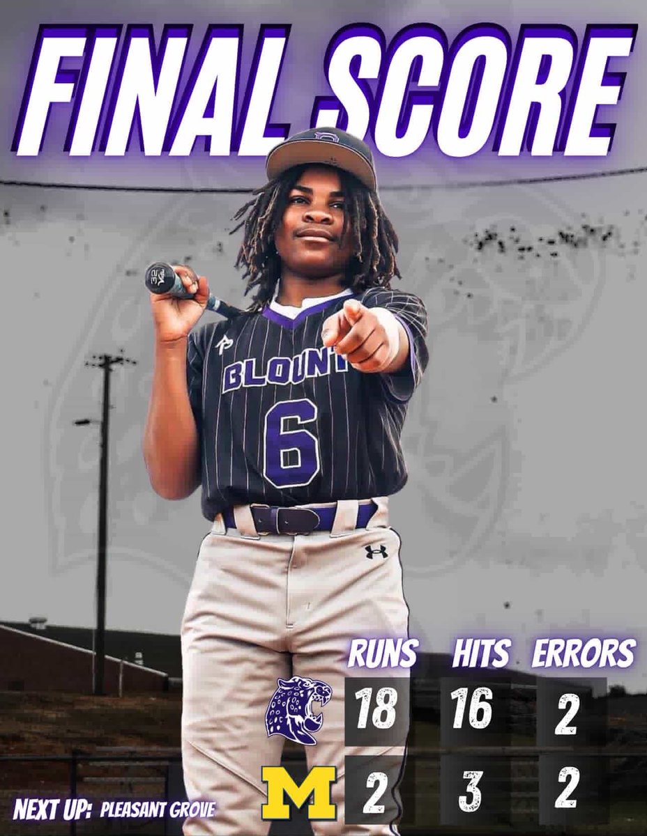 Blount Baseball tweet media