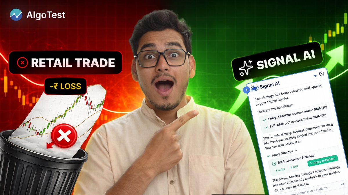 AlgoTest | Free Backtesting | Algo Trading India tweet media