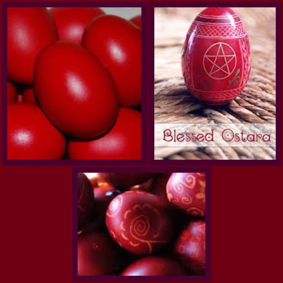 SophiaReflects's tweet image. The red eggs of Ostara symbolize renewal, rebirth, resurrection after winter’s dormancy. The days and nights are in balance now. As the days grow longer, feel the warmth renew your soul. Bright Ostara Blessings! #witchywisdom #ostara #Imagreenmanspreistessearthgoddess