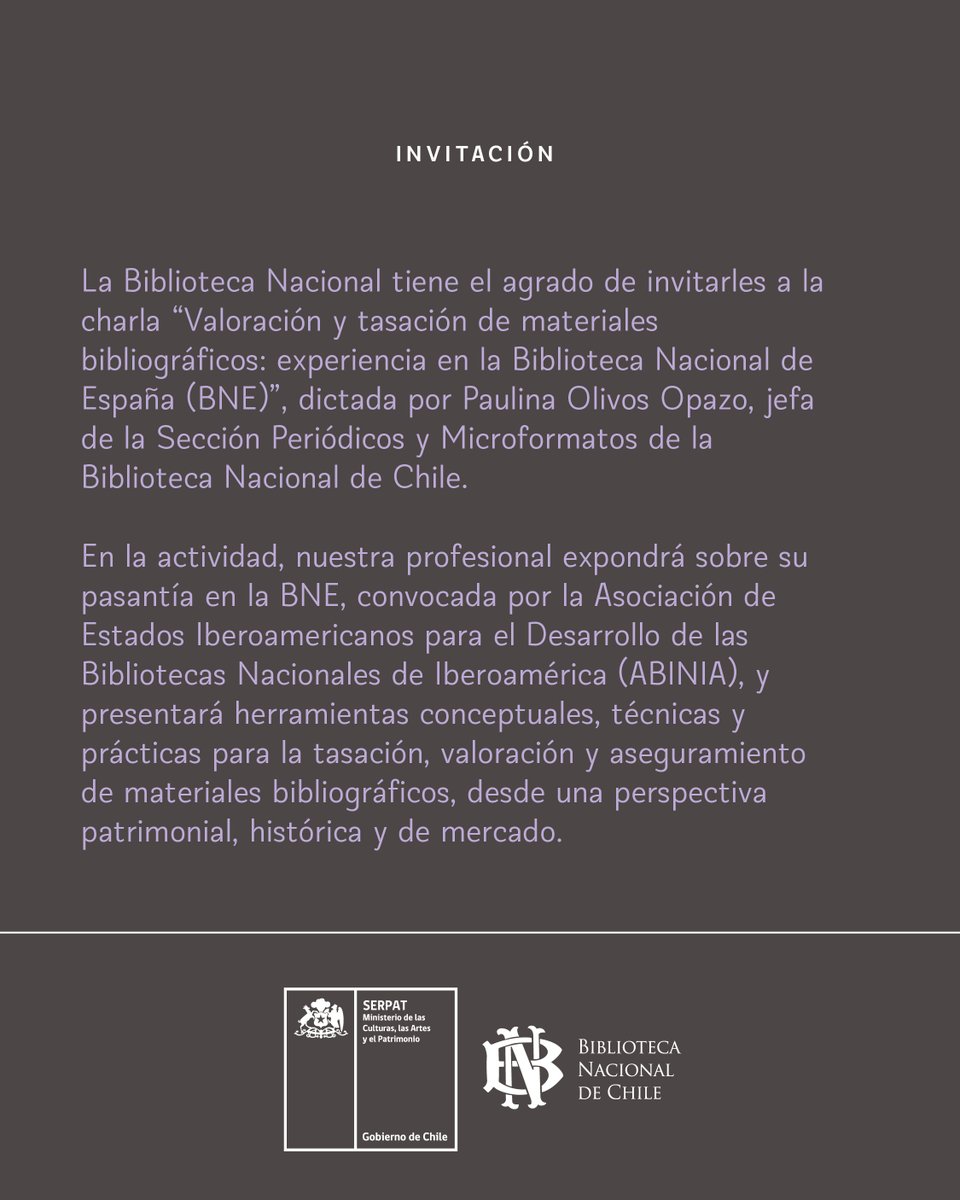 Biblioteca Nacional tweet media