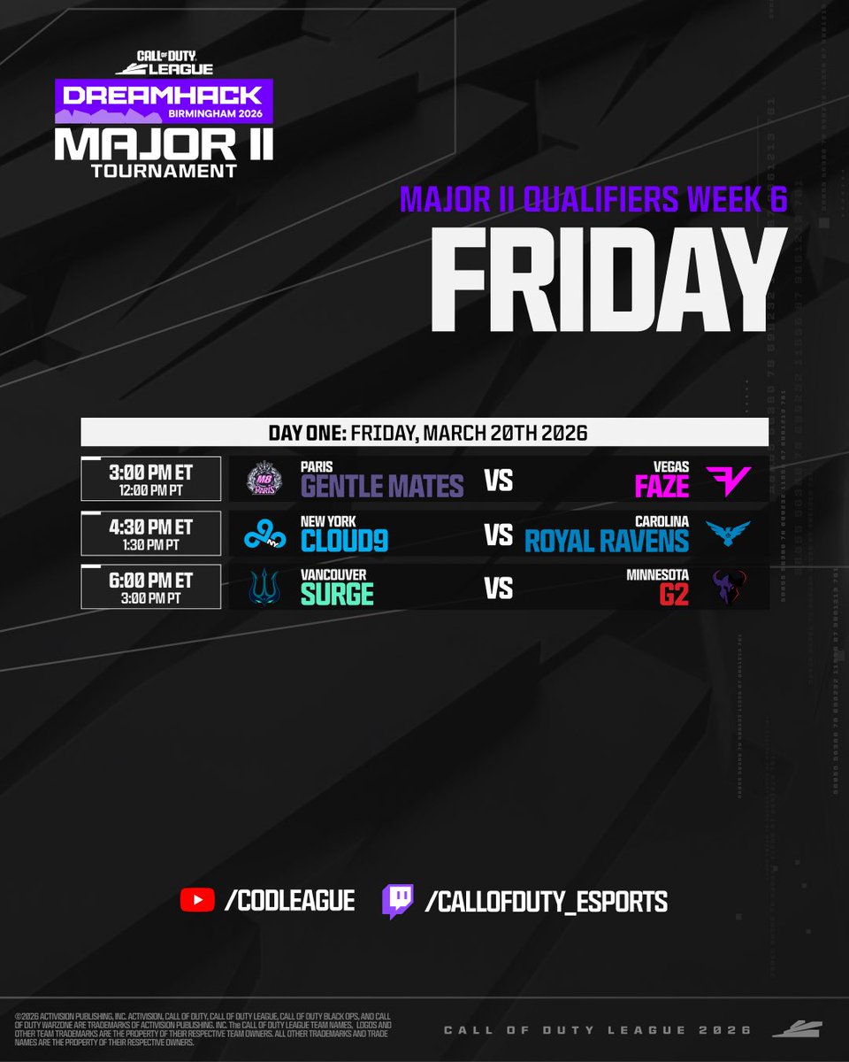 Call of Duty League tweet media