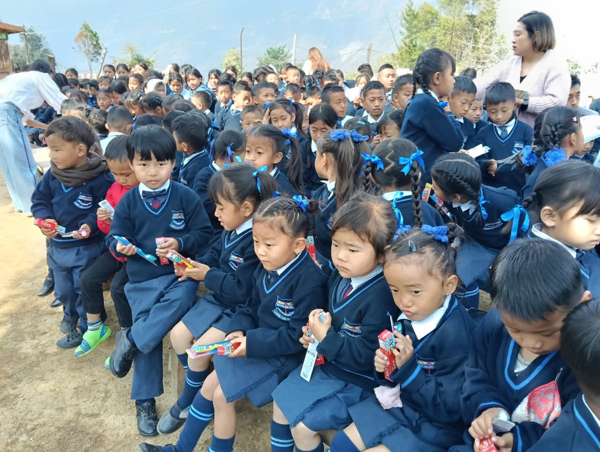 NagalandNhm's tweet photo. Phek National Oral Health Programme (NOHP) observed #WorldOralHealthDay today at Christian Home School, Phek Town.
Students presented a speech and skit on oral health. IEC materials, toothbrushes & toothpaste were distributed.
#NOHP #Phek #NHMNagaland #OralHealth #DentalHealth https://t.co/PTafEfGL3u