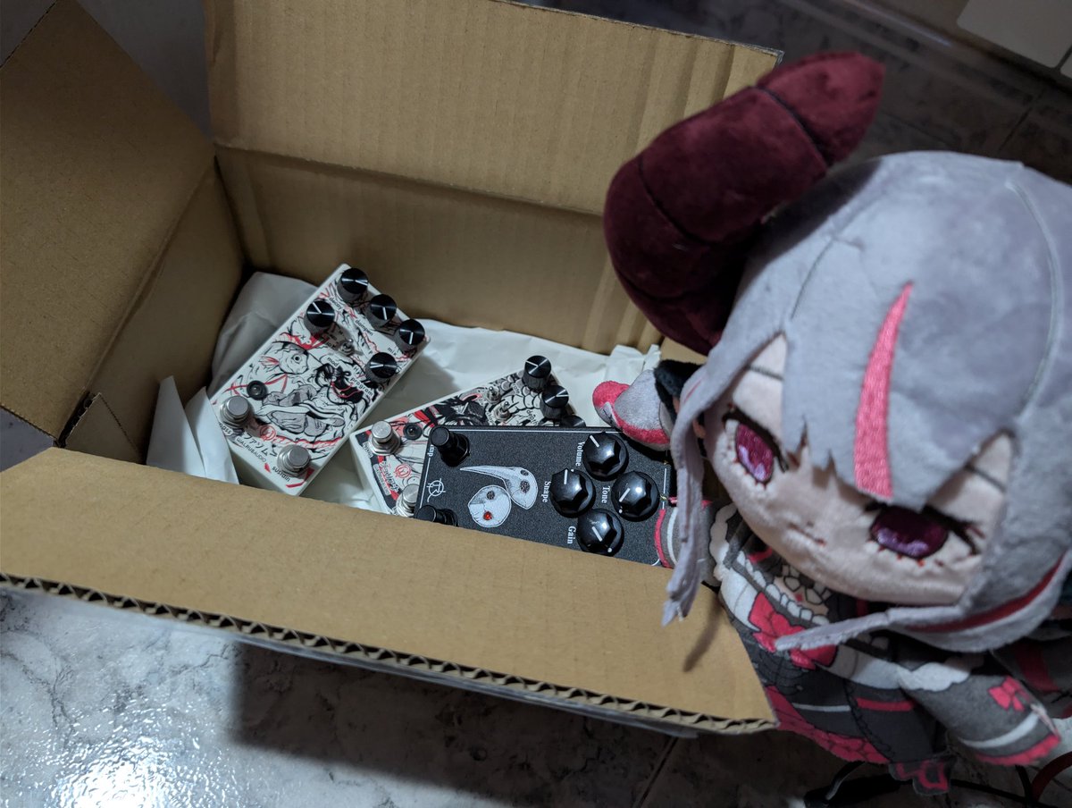 s3ju's tweet photo. Caught her stealing my pedals #sheeposting https://t.co/IOJPczEkBz