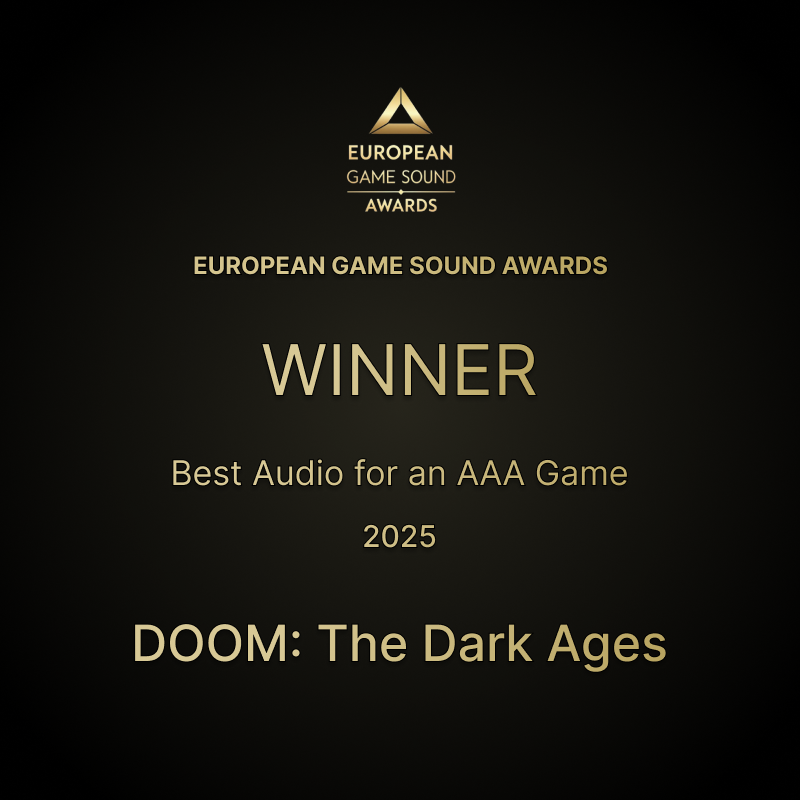 egsawards's tweet photo. 🏆 Best Audio For an AAA Game – WINNER (2025)
#EGSA #GameAudio https://t.co/6sfrkoDVkk