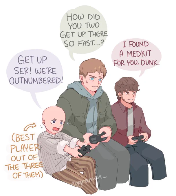 dunk &amp; egg playing fortnite (epic games please consider putting akotsk characters in the game 😭🙏) 