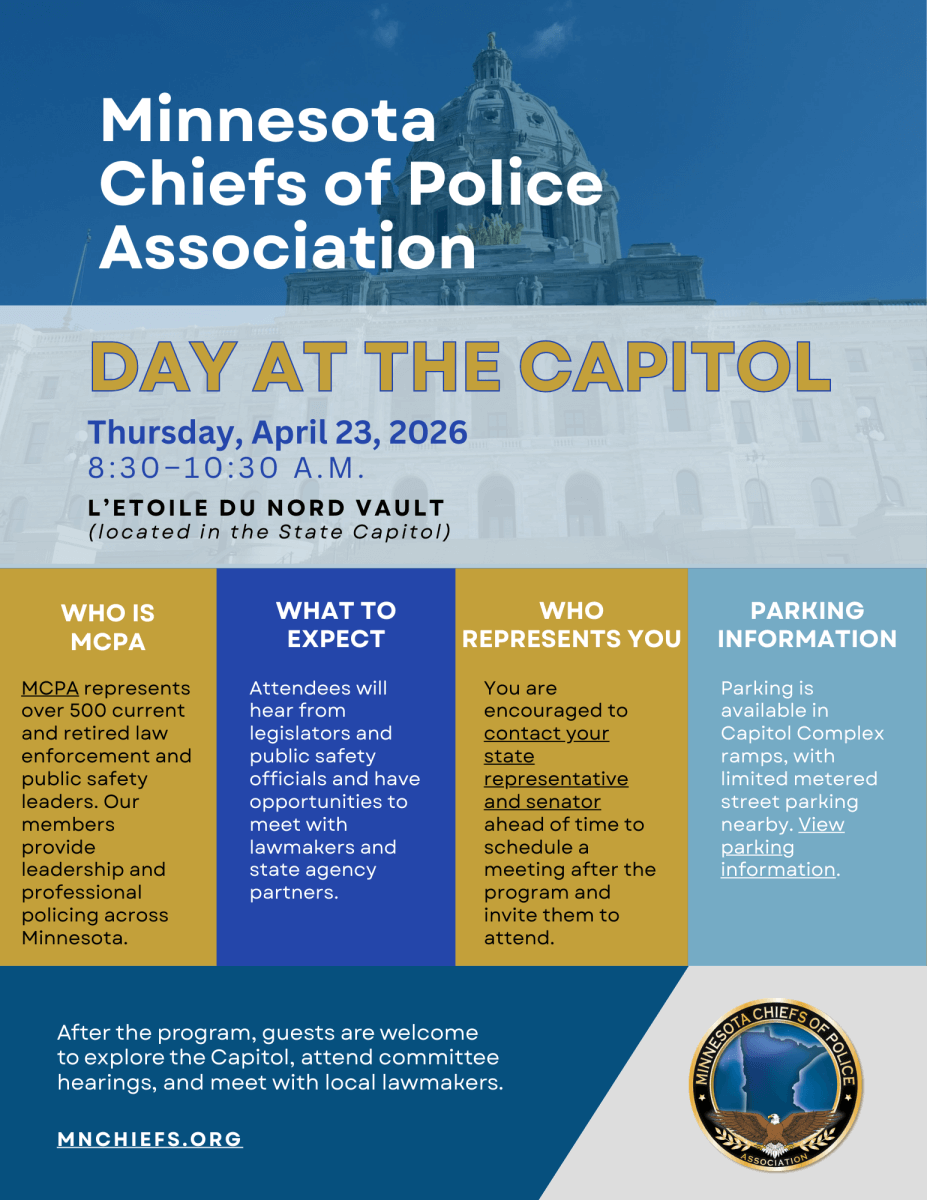 Minnesota Chiefs of Police Association tweet media