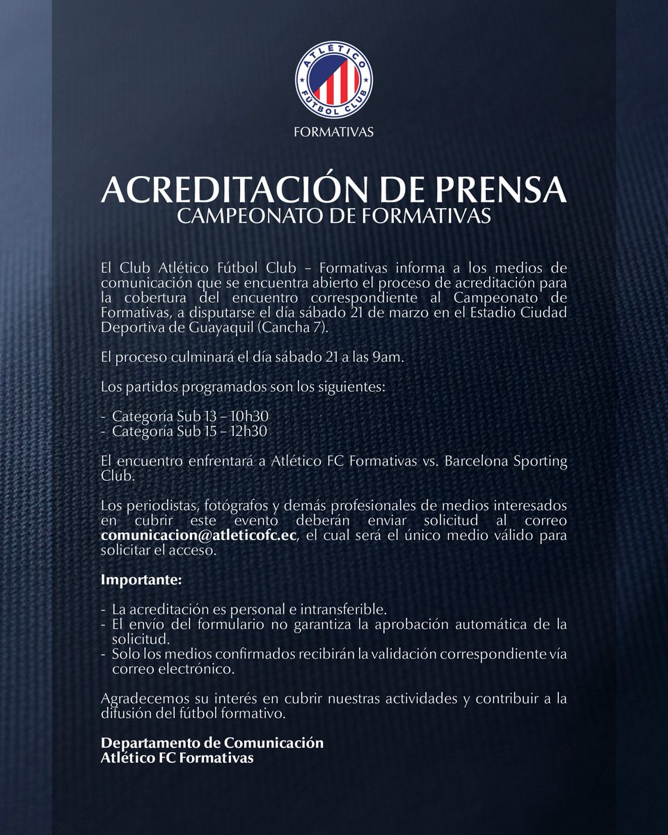 Atlético F.C. tweet media