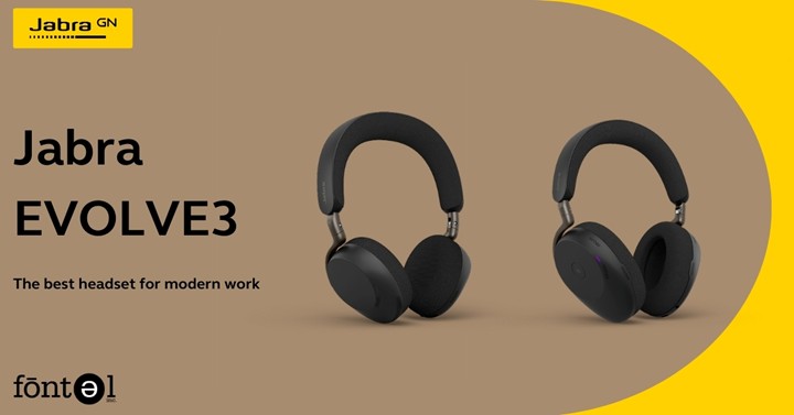 FontelDisty's tweet photo. The @Jabra_US Evolve3 Lineup is now available for purchase at Fontel. Contact our Acct Dev. team today at ADT@fontel.com to get yours today!

Upgrade your workday with unstoppable focus.
✅ Voice clarity
✅ Comfort
✅ Built for modern work

Learn More 👉 https://t.co/nWtZFTu3aq https://t.co/gKxmw0dCqG