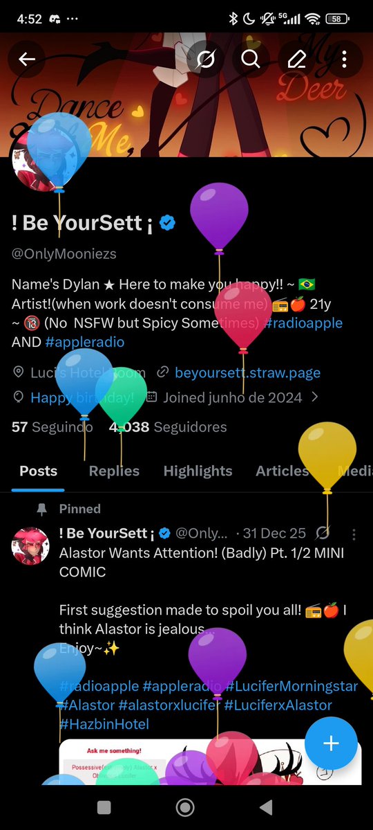 ! Be YourSett ¡ tweet media