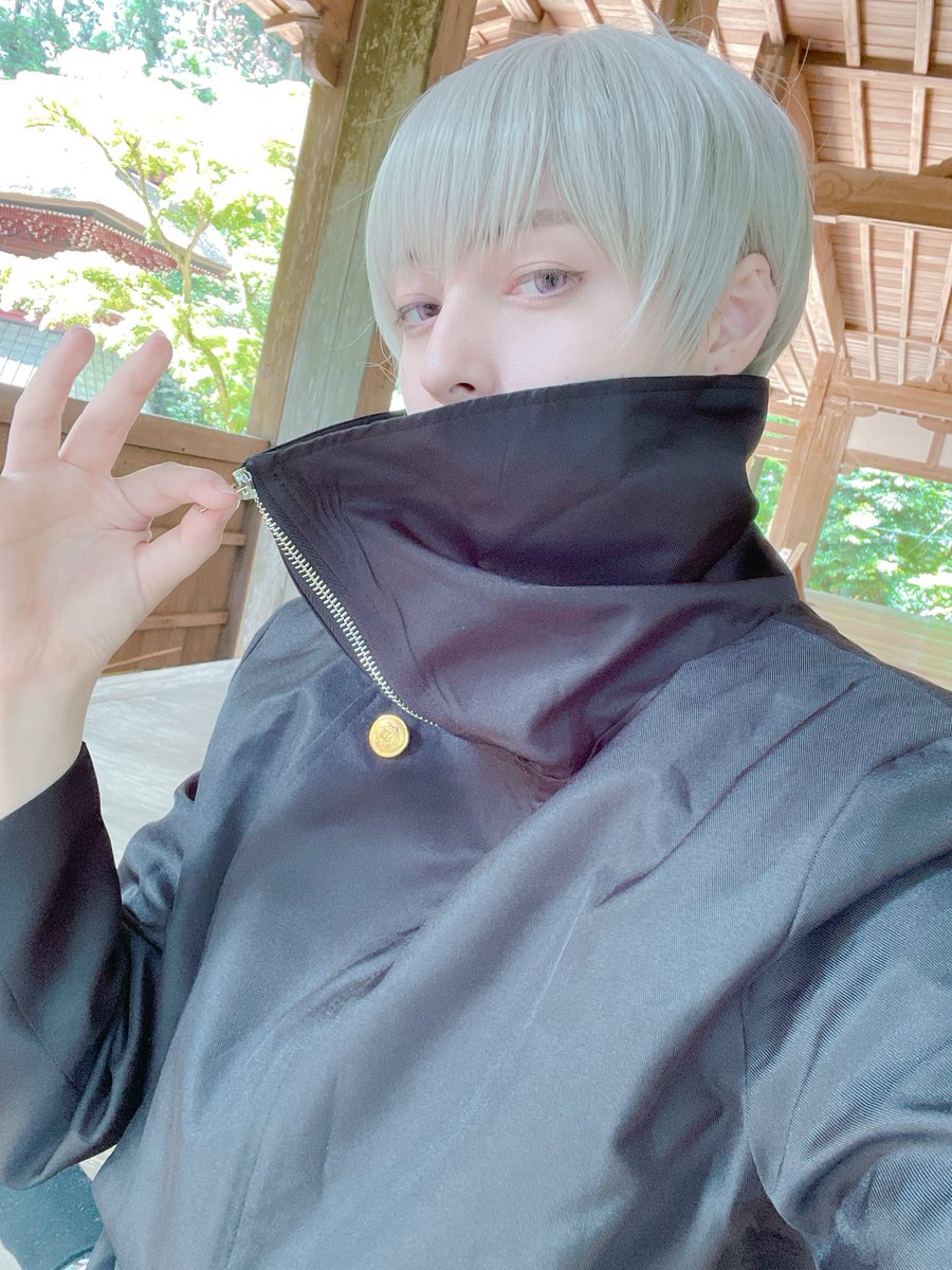 one19123's tweet photo. あれ、どこにもアップしてなくない？
ってふと思った狗巻棘くん
#コスプレ https://t.co/GjiJlCU5Kf