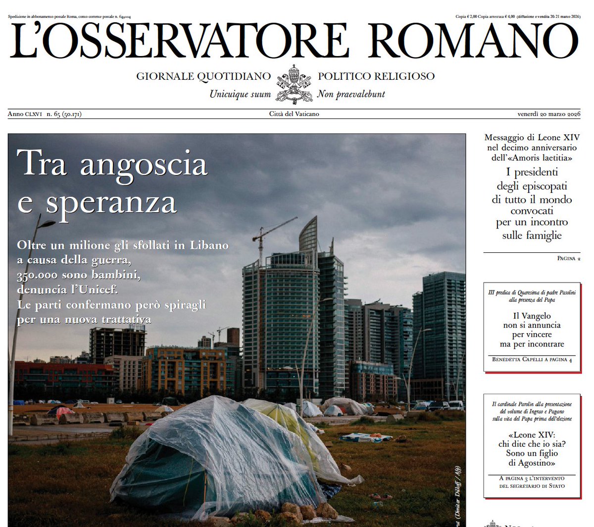 L'Osservatore Romano tweet media