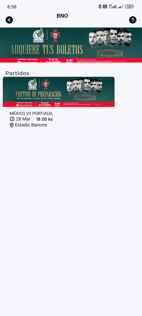 AnnK_Z's tweet photo. @Profeco, la aplicación de Kanky me vendió boletos con publicidad engañosa, mostrando que vendría ciertos jugadores al partido, y uno de ellos no vendrá (Cristiano Ronaldo), por lo cuál yo compré el boleto.
Qué procede?
Adjunto la publicidad con mis boletos. https://t.co/KKMfpFOjdY