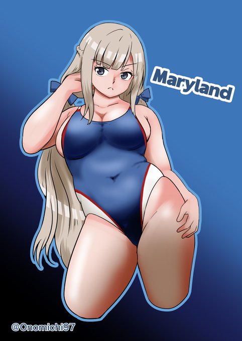 メリーさんの水着 水着 水着 メリーさんの水着 むちむちね あの歌昭和と平成後期で歌詞違うそうですね #艦これ版真剣お絵描き60分一本勝負_20260320