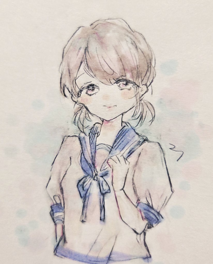 白雪(艦これ) 「#艦これ版深夜の真剣お絵描き60分一本勝負 #艦これ版真剣お絵描き60分一本勝負」|ヨシナのイラスト