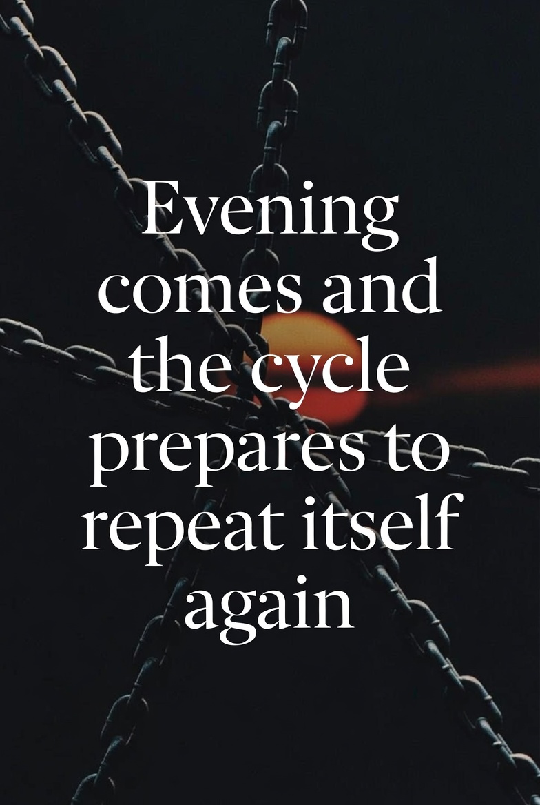 Escaping95's tweet photo. Evening comes and the cycle prepares to repeat itself again.”
$suffer together :(
#SUFFER #EveningMock #CycleRepeats #9to5NeverEnds #SufferingForever https://t.co/vs3hy9RP5n