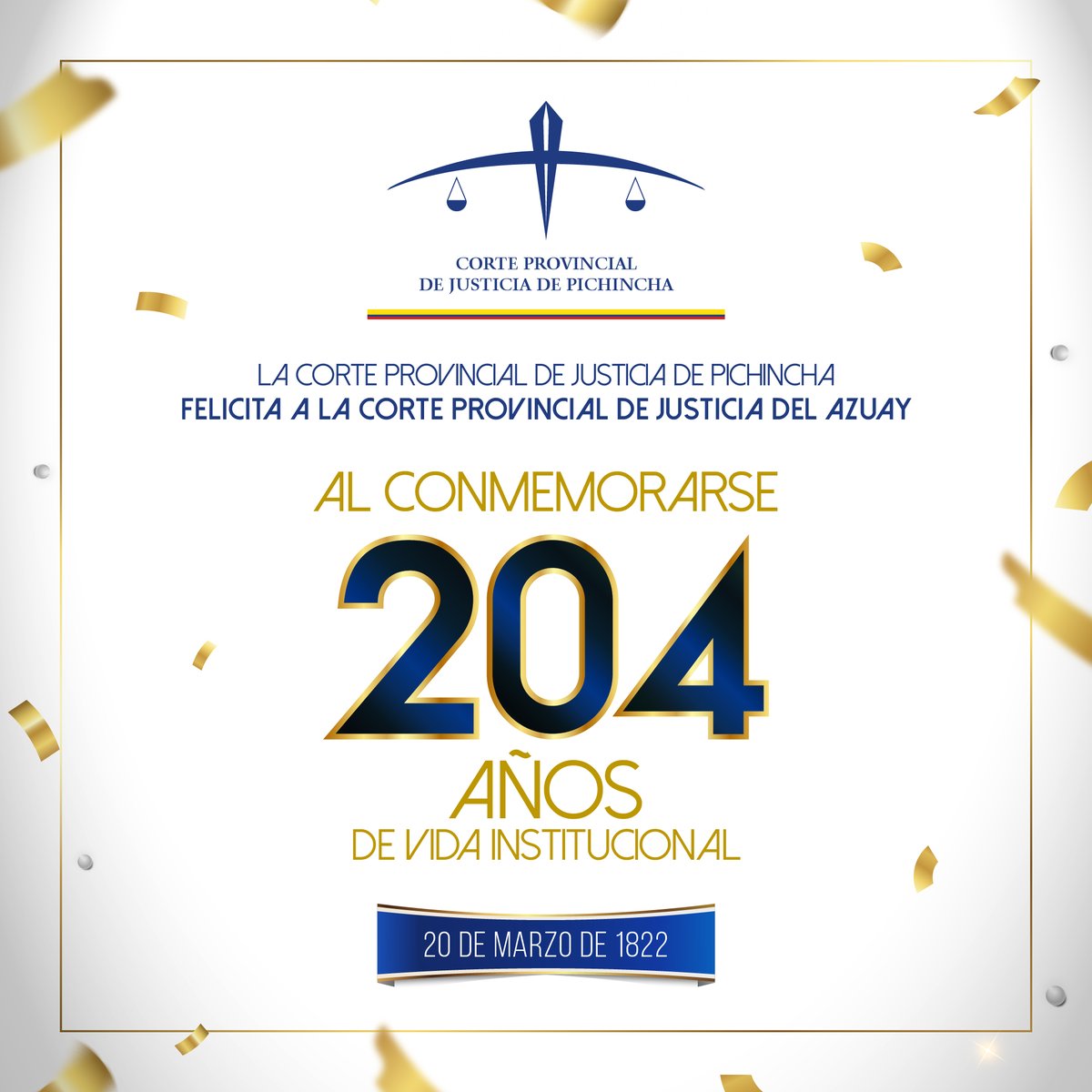 Corte Provincial de Justicia de Pichincha tweet media