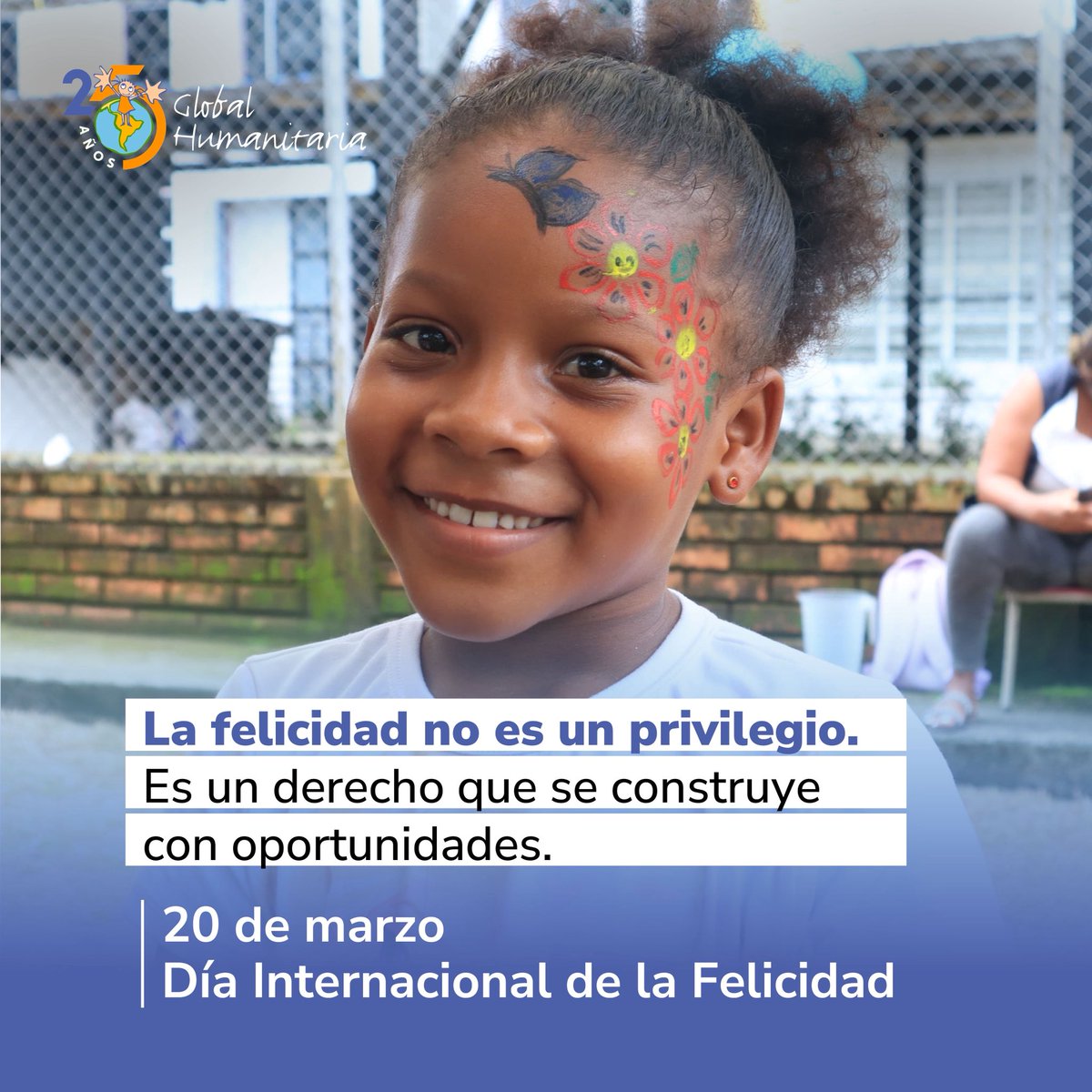 La felicidad va más allá de un momento: se construye cuando niñas y niños tienen acceso a educación, bienestar y entornos seguros.

En Global Humanitaria Colombia trabajamos para que más niños y niñas en Tumaco crezcan con oportunidades que les permitan vivir una infancia plena y